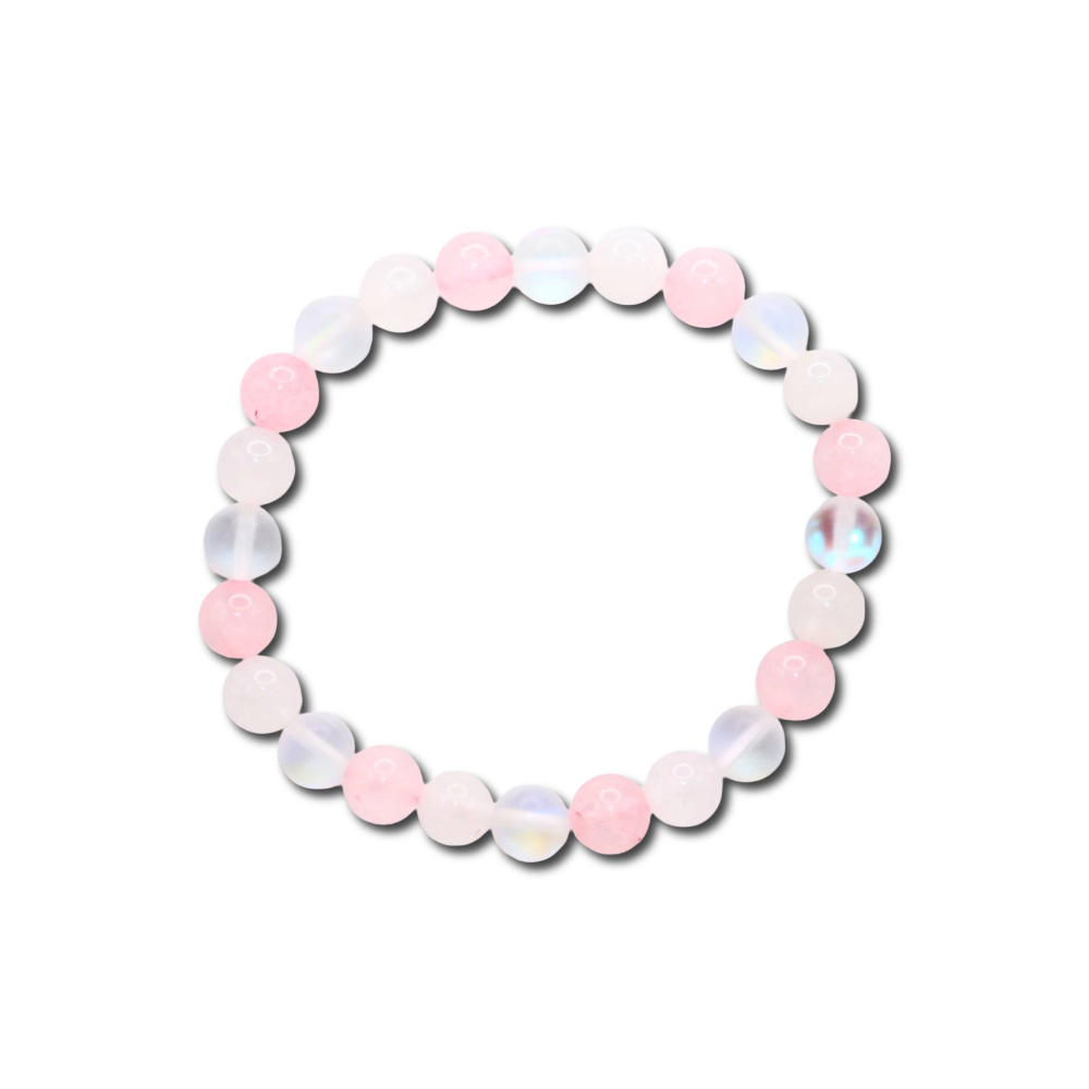 Symbio x Celestial Armband Rosè Quartz