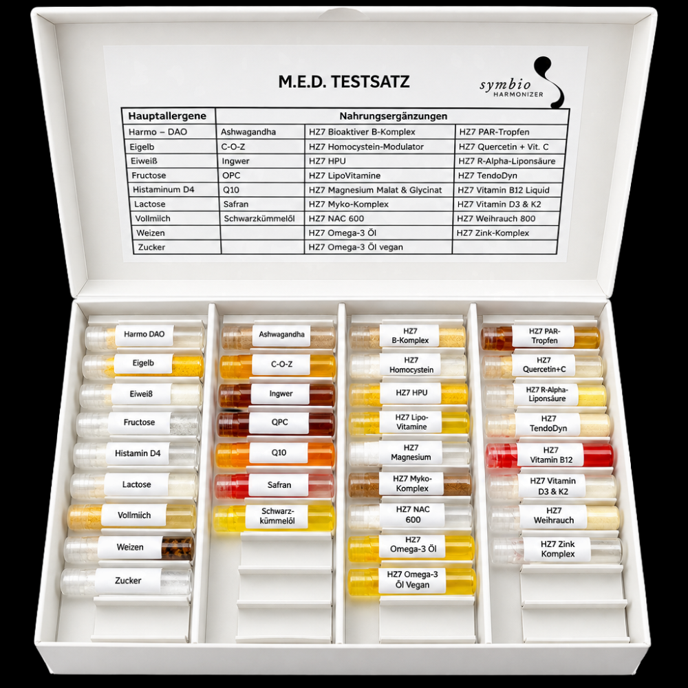 Symbio-Harmonizer Testsatz Hauptallergene